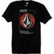 thumbnail image 1 of Volcom Logo Graphic playera para hombre, negro, mediano Volcom Camiseta gráfica, 1 of 1