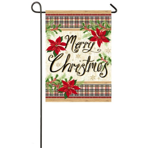 Evergreen Flag Garden Merry 2 Sided Polyester 1 6 X Ft Com Evergreen Flag Garden Merry, Evergreen Flag And Garden