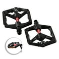 thumbnail image 1 of Mosiee Bicycle Pedals Bearing Cycling Pedals Reflectors Road Bike Pedals Cycling, 1 of 9
