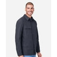thumbnail image 2 of Harriton M72 Unisex Flex Twill Overshirt-Dark Charcoal-S, 2 of 6