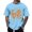 Z95 Sky Blue, variant on Landzoo Halloween Men'S Shirts Pumpkin Print Short Sleeve Crew Neck T-Shirt Party Loose Fit Men Tops Size L Beige