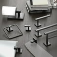 thumbnail image 3 of Gatco 4052MX Elevate Towel Ring, Matte Black, 3 of 4