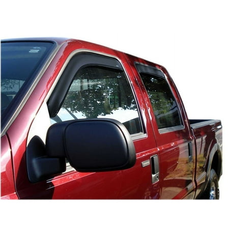 Auto Ventshade 194953 Ventvisor In-Channel Deflector 4 pc.