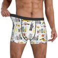 thumbnail image 3 of Mens Underwear Boxer Briefs - New York Comfort Breathable men's boxer briefs with Flex Waistband, 3 of 7