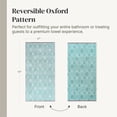 thumbnail image 4 of Modern Threads Oxford 6-Piece Cotton Towel Set, Aqua, 4 of 7