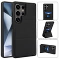 thumbnail image 7 of Back Case for Samsung Galaxy S25 Ultra, Card Slots Kickstand PU Leather Magnetic Button Shockproof Protective Stylish Ultra Slim Phone Case Cover Compatible with Samsung Galaxy S25 Ultra, Black, 7 of 7