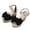 Black, variant on Women's Platform Wedge Sandals Layered Woven Espadrille Heel Padded Footbed Versatile Casual Summer Women Sandals