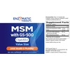 Enzymatic Therapy - MSM with GS-500 Value Size - 180 Capsules
