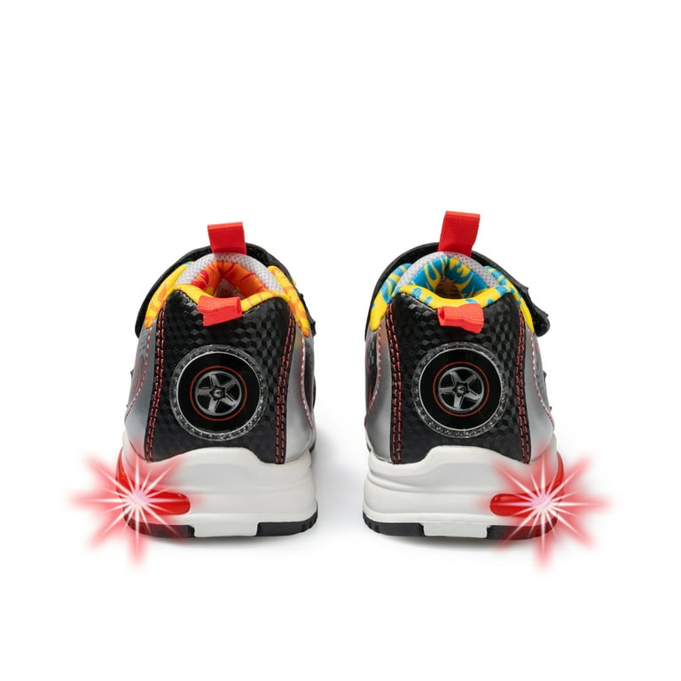 Hot Wheels Toddler Lighted Athletic Sneaker - Walmart.com