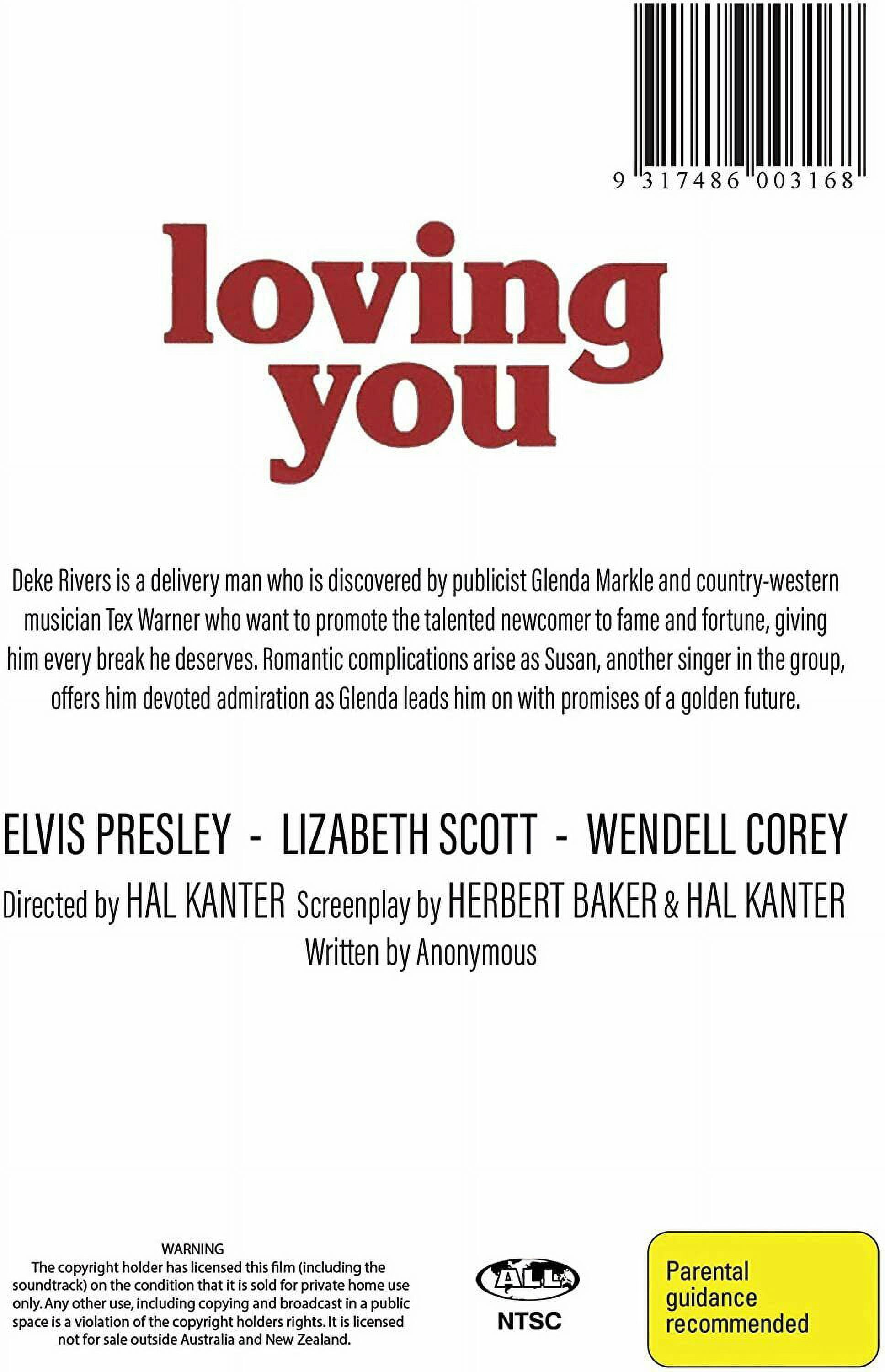 Loving You (DVD), La Entertainment, Music & Performance Loving You (DVD), La Entertainment, Music & Performance