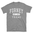 thumbnail image 1 of Forney Texas Classic Established Men's Cotton T-Shirt, 1 of 1