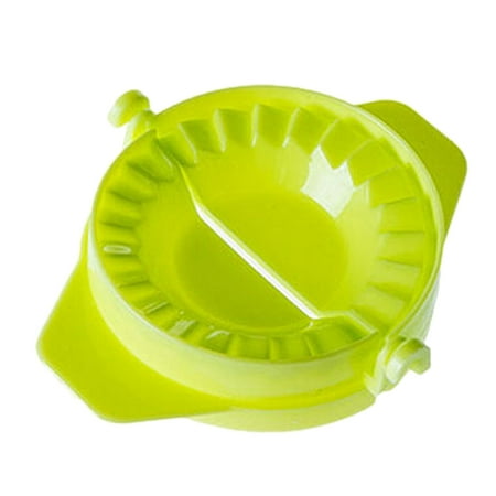 

(Green) 1pc Dumpling Mould Dough Press Pastry Gyoza Maker Samosa Pie Ravioli Mold Tool