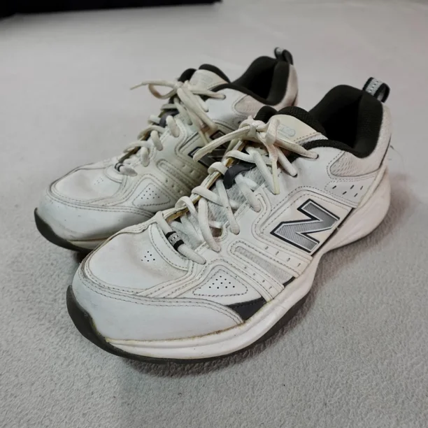 New Balance 409 Shoes Mens 9 White Running Sneaker MX409WG2 Walking Outdoor Gym