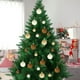 thumbnail image 5 of 44 Pcs Velvet Christmas Balls Flocked Christmas Tree Ornaments Plastic Balls Xmas Decorative Hanging Ornaments Christmas Tree Decoration, 5 of 5