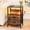 Brown, variant on Nightstand with Charging Station, LED End Table Side Table with Fabric Drawers and Storage Shelf, Small Bedside Table for Bedroom Living Room, Black