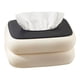 thumbnail image 2 of Dispensador Organizador De Boca Ancha Estilo Crema Con Cubierta Para Caja De Pañuelos De Gran Capacidad, Hecho De Material PP, Adecuado Para Sala De Estar, Comedor,, 2 of 7