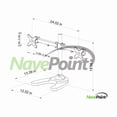 thumbnail image 2 of NavePoint Dual LCD Monitor Desk Stand/Mount Free Standing Adjustable 2 Screens upto 24-Inches Black, 2 of 7