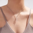 thumbnail image 3 of D-GROEE Couple Necklace Hop Embrace Couple Pendant Necklace Adjustable Length Him Her Hugging Pendant Necklace Anniversary Jewelry Valentine Day Gift Hug, 3 of 8