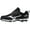 BLACK | WHITE, variant on Mizuno 9-Spike® Ambition 2 Low Men's Metal Baseball Cleat, Size 9, White (0000)