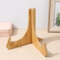 thumbnail image 3 of Miangastore Plate Display Stand Wooden Easel Holder Photo Display Holder Tabletop Decor Decorative Plate Holder Counter Cookbook Stand, 3 of 8