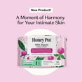 thumbnail image 3 of Honey Pot 100% Organic Cotton Cover Peri-menopause Long Liner, 30 Count, 3 of 11