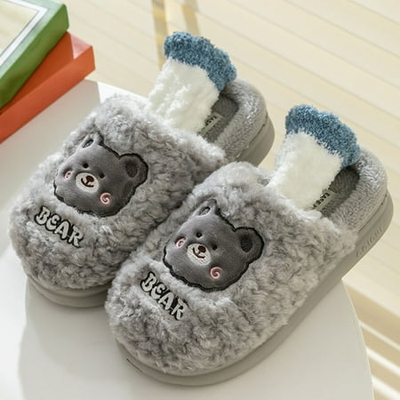 

Shldybc Men s And Women s Couple Shoes Flat Plush Non-slip Home Shoes Linen Comfortable Platform Slippers Womens House Slippers on Clearance