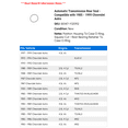 thumbnail image 2 of Automatic Transmission Rear Seal - Compatible with 1985 - 1999 Chevy Astro 1986 1987 1988 1989 1990 1991 1992 1993 1994 1995 1996 1997 1998, 2 of 2
