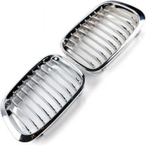 Front Hood Kidney Grill Grille for 1998-2001 BMW E46 4 Door Sedan 320i 323i 325i 328i 330i - Chrome
