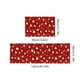 thumbnail image 3 of Juego de 2 Tapetes Navideños para Cocina | Felpudos Antideslizantes de Poliéster En Rojo y Verde | Alfombras Antimanchas para Entrada, Baño y Dormitorio | Alfombra Decorativa Navideña, 3 of 6