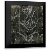 Grey, Jace 12x14 Black Modern Framed Museum Art Print Titled - Wood Floral