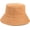 Coffee, variant on Trendy Fisherman Hats Double Side Wear Fishing Sun Hat Solid Color Bucket Hat Winter Reversible Packable Cap