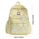 thumbnail image 2 of Mochila De Nylon Kawaii Star Mochila De Mujer De Gran Capacidad para Viajes Verde, 2 of 6