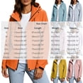 thumbnail image 3 of Warop Womans Windbreaker Jacket, Stand Collar Long Sleeve Waterproof Coat, Hiking Travel Outdoor Workwear for Fall, 3 of 9