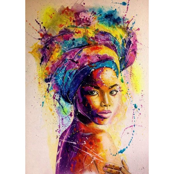 Diamond Painting (DE9005) 5D DIY Girls Square Handicrafts Home Art (JH122) 45x60cm FLhrweasw Nuevo