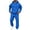 Blue#271004GG, variant on Pink Men's Sweatshirt Suit 2 Piece Outfit Hoodie and Jogger Pants Set Winter Warm Athletic Workout Oversized Mens Sweat Suits