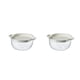 thumbnail image 4 of Matsuzay Lavabo de verduras de doble capa con cesta de drenaje con cesta de almacenamiento uniforme cesta de fruta fina blancura hialina blancura hialina 2Conjunto, 4 of 6