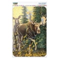 thumbnail image 1 of Moose in the Woods Home Business Office Sign, 1 of 4