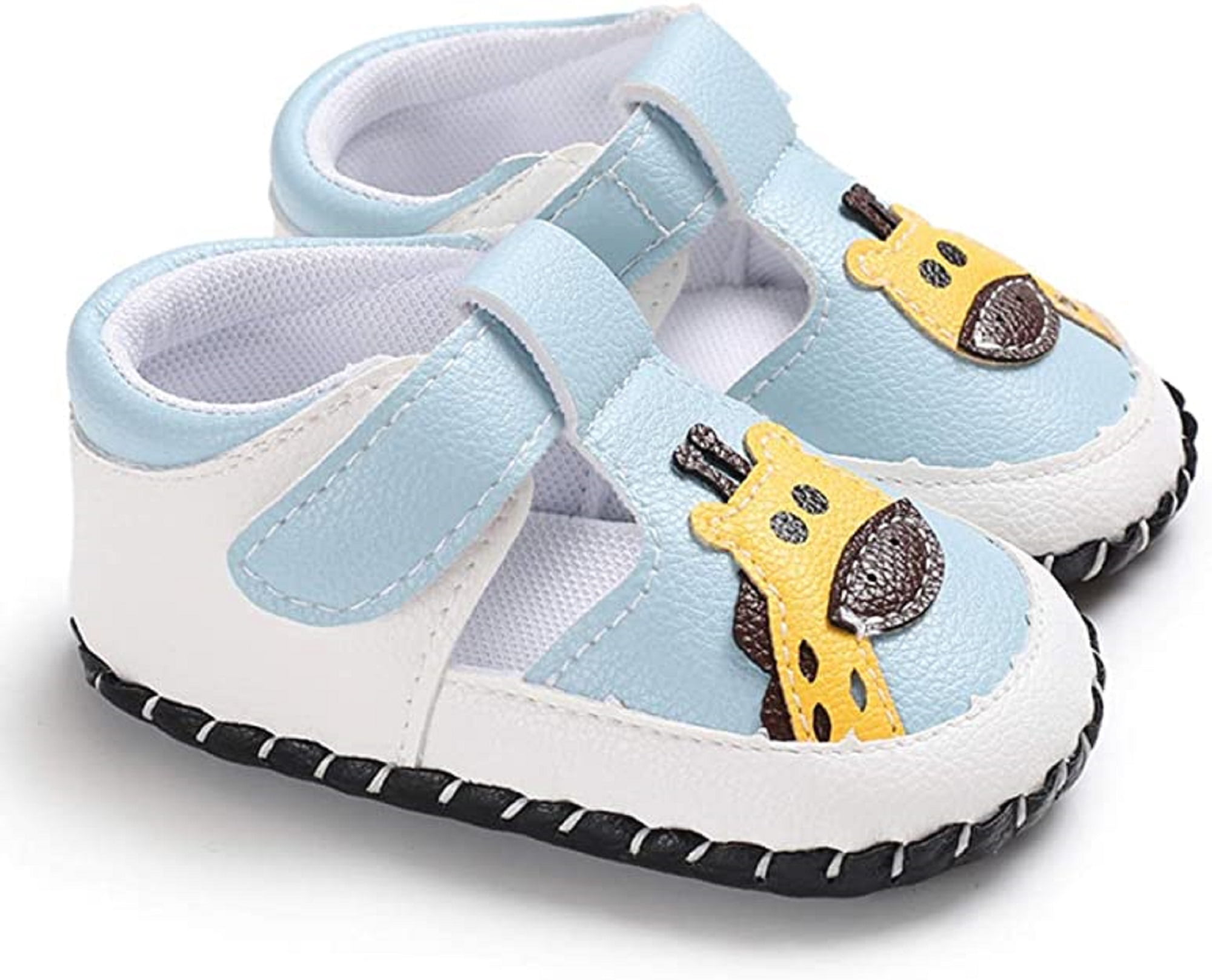BENHERO Infant Baby Boys Girls Cartoon Shoes Soft Sole Non-Slip Newborn Toddler First Walker Crib Shoes 