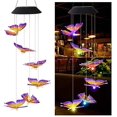 thumbnail image 1 of 2020 LED Solar Light Wind Chimes Light, Surprise Gift for Girlfriends, Mother, Daughter, Garden Hang, 1 of 5