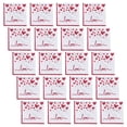 thumbnail image 3 of KAKOWELY 20 servilletas de papel para San Valentín con estampado de amor, desechables, para bebidas, almuerzos y cenas, para celebraciones de aniversario de boda., 3 of 5