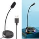 thumbnail image 4 of Micrófono para PC de computadora antiinterferencias filtro rápido de ruido micrófono de escritorio con manguera de Metal de 360 ​​grados para reuniones, 4 of 8