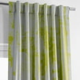 thumbnail image 3 of Half Price Drapes Printed Temple Garden Blue Room Darkening Curtains for Bedroom(1 Panel), 50W X 96L, 3 of 10