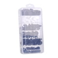 thumbnail image 1 of Riwesomey Paquete de 100 remaches para coche, clips de montaje universales para carrocería de vehículo, sujetador de capó de repuesto de 5-10mm, Vehículos, repuestos y accesorios Mis Riwesomey VI015382-00B, 1 of 6