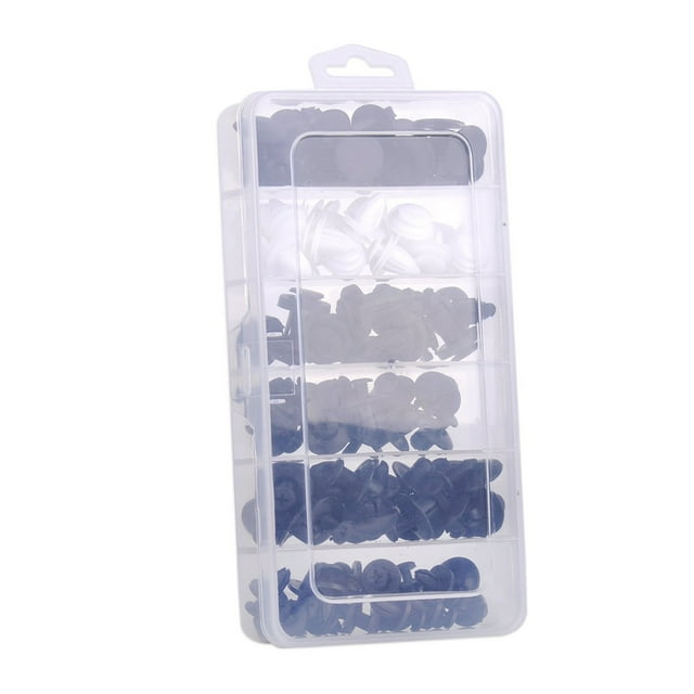 Riwesomey Paquete de 100 remaches para coche, clips de montaje universales para carrocería de vehículo, sujetador de capó de repuesto de 5-10mm, Vehículos, repuestos y accesorios Mis Riwesomey VI015382-00B