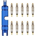 thumbnail image 2 of Bicycle Valve Core Leak-proof Replaceable Aluminum Alloy Professional Bike Valve Core Leak-proof Repairing Tool Set Accessory Replacement for Continental, 2 of 8