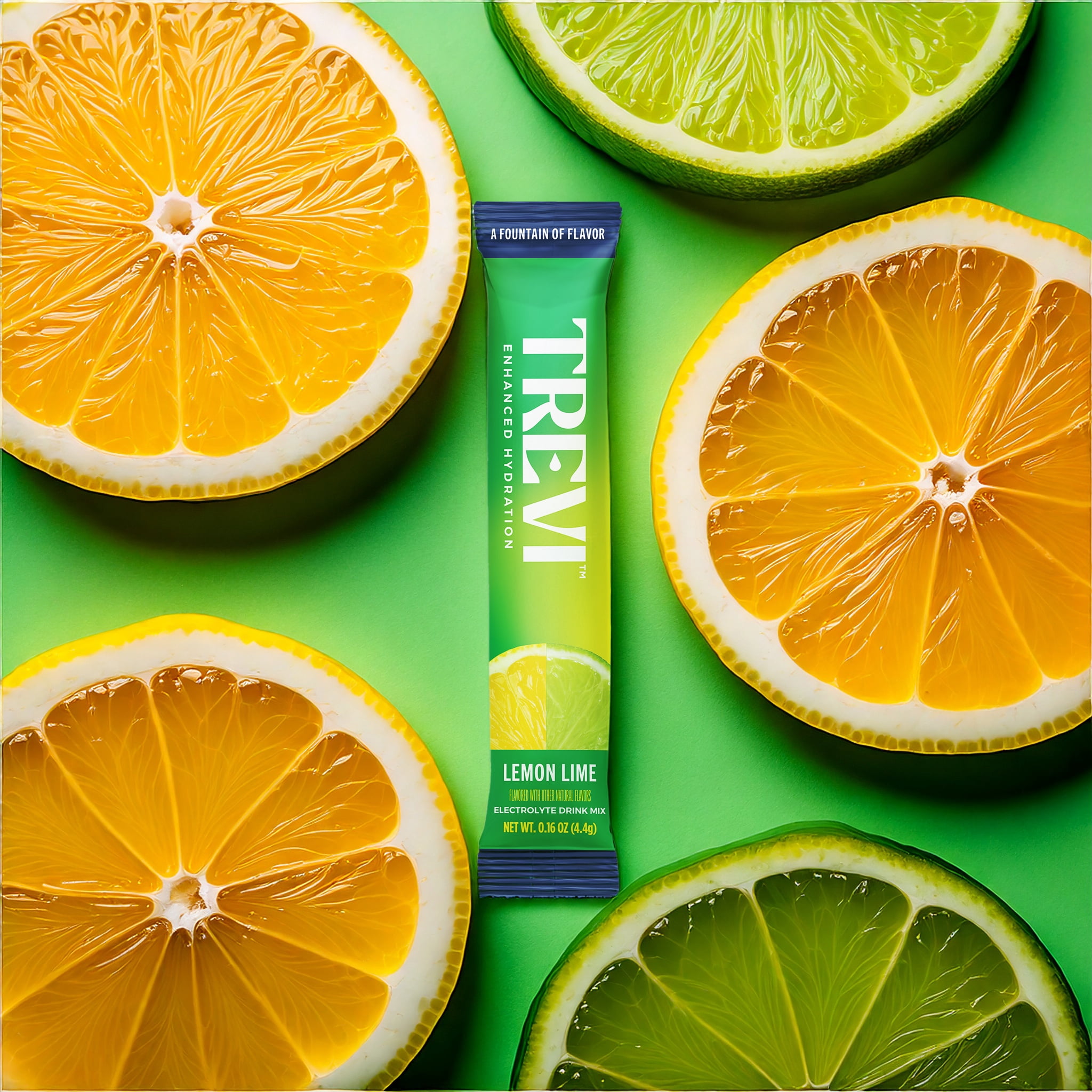 Trevi Sugar Free Electrolyte Drink Mix - 7 Count Lemon Lime