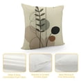 thumbnail image 4 of COMIO  Throw Pillow Covers Home Decor Pillow Cases Decorative Outdoor Cushion Couch Sofa Pillowcases Botanical Boho Plant Natural Leaf, 4 of 5