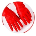 thumbnail image 6 of NIBOLOG 1/5 Pairs Latex Home Kitchen Dish Washing Cleaning Long Gloves Protective Cover, 6 of 7