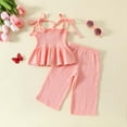 thumbnail image 4 of GXWEA 9 Month Baby Girl Clothes Toddler Girl Clothing Baby Girl Clothes Set Little Girl Ruffle Top Pants Baby Girl Outfit, 4 of 5