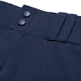 thumbnail image 3 of Pantalones CHAMPRO para Mujer Torneo Softbol Cadera Baja Azul Marino, 3 of 5